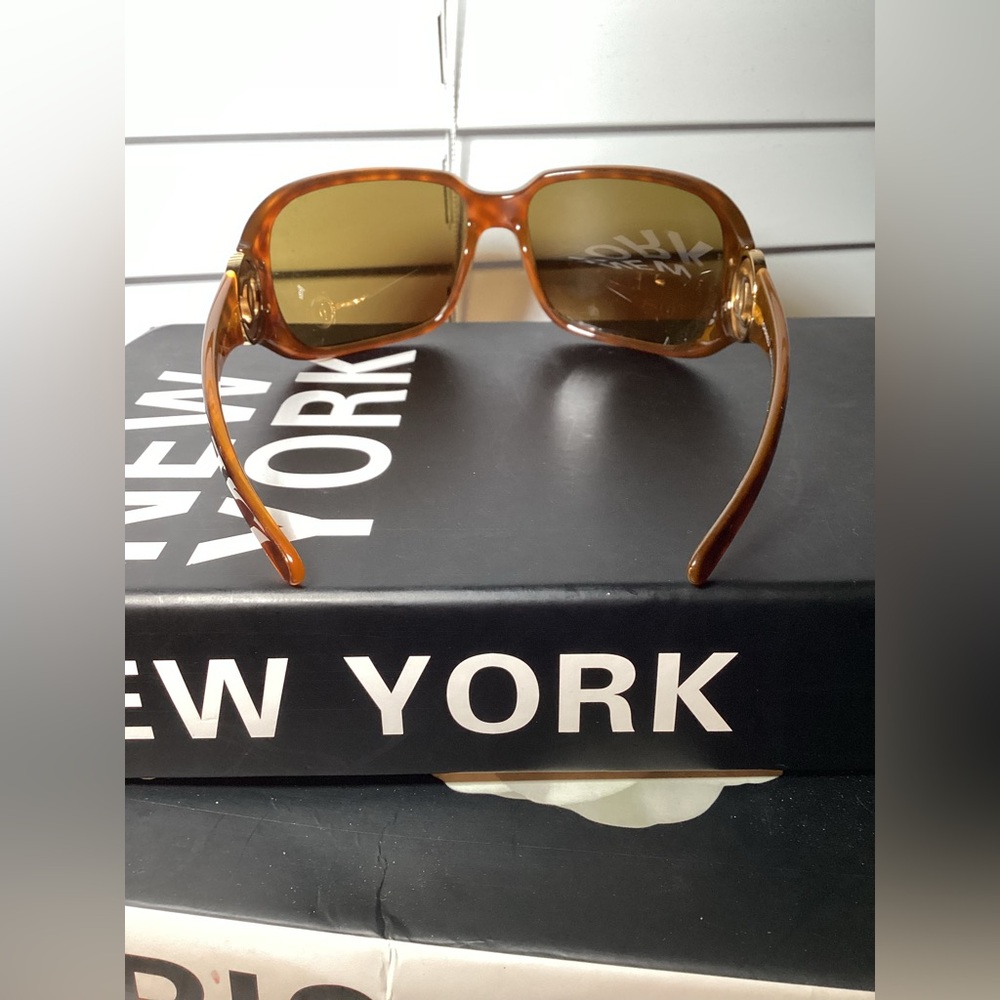 Authentic Chanel Sunglasses (Tortoise and Gold) - Picture 5 of 6